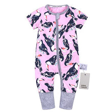 Load image into Gallery viewer, SR398 Summer brands Newborn Baby Rompers Short Sleeve Cotton Floral Jumpsuits Baby Infant Baby Clothes For Girls  Boys&#39; Clothing