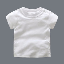 Load image into Gallery viewer, Summer Baby T shirt Boys t Shirts Girls tee Tops Cotton Baby Boys&#39; t-Shirts Summer Clothes Baby Clothing Bamboo Cotton