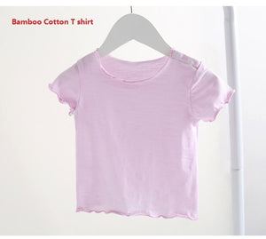 Summer Baby T shirt Boys t Shirts Girls tee Tops Cotton Baby Boys' t-Shirts Summer Clothes Baby Clothing Bamboo Cotton