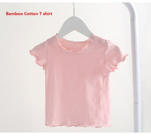 Summer Baby T shirt Boys t Shirts Girls tee Tops Cotton Baby Boys' t-Shirts Summer Clothes Baby Clothing Bamboo Cotton