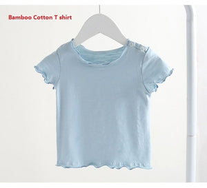 Summer Baby T shirt Boys t Shirts Girls tee Tops Cotton Baby Boys' t-Shirts Summer Clothes Baby Clothing Bamboo Cotton