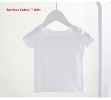 Load image into Gallery viewer, Summer Baby T shirt Boys t Shirts Girls tee Tops Cotton Baby Boys&#39; t-Shirts Summer Clothes Baby Clothing Bamboo Cotton