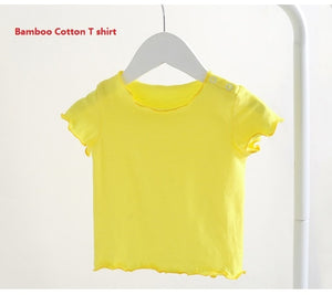 Summer Baby T shirt Boys t Shirts Girls tee Tops Cotton Baby Boys' t-Shirts Summer Clothes Baby Clothing Bamboo Cotton