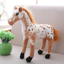 Load image into Gallery viewer, 30-90cm 4 Styles Simulation Horse Plush Toy Stuffed Lifelike Animal Doll Baby Kids Gift Home Shop Decor Triver High Quality Toy