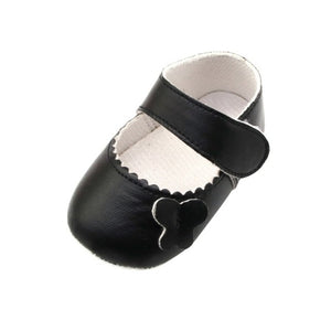 Stylish Newborn Spring Soft Bottom Non-Slip PU Casual Pre-walking Shoes Cute Baby Girls Princess Shoes 2019 Newly Baby Shoes