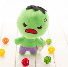 Load image into Gallery viewer, Kawaii The Avengers Plush Toys Hulk Thor Captain America Iron Man Spiderman Stuffed Animal Toys Soft Plush Dolls Great Boys Gift