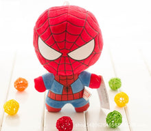 Load image into Gallery viewer, Kawaii The Avengers Plush Toys Hulk Thor Captain America Iron Man Spiderman Stuffed Animal Toys Soft Plush Dolls Great Boys Gift