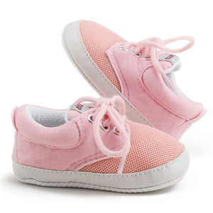 Baby Shoes I Love PaPa&MaMa Letter Printed Soft Bottom Footwear Heart-shaped 0-18M Newborn First walker