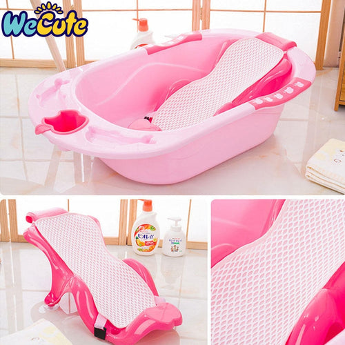 Weute Baby Bath Tub Newborn Infant Bathing Pad Baby Care Toys Non-slip Safety Net Tub Baby Shower Portable Bath Pad Mat