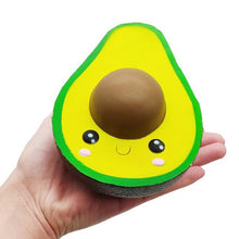 Load image into Gallery viewer, Jumbo Avocado Squishy Cute Slow Rising Soft Squeeze Toy Simulation Sweet Scented Stress Relief for Kid Baby Xmas Gift Toy10*13CM