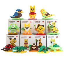 Load image into Gallery viewer, New DIY Mini Building Blocks Cartoon Animal Pet 3D Model Nano Block Brick Assembly Toy Gift Children's Educational Toys