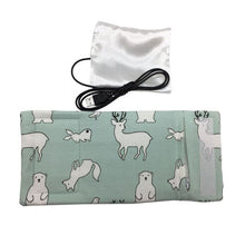 Load image into Gallery viewer, Travel Stroller USB Milk Water Warmer Insulated Bag Baby Nursing Bottle Heater 6 Colors