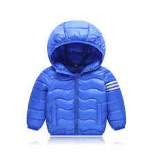 Load image into Gallery viewer, Boys and girls&#39; children&#39;s wear in autumn and winter Light and thin down cotton padded clothes Baby warm coat 23456 years old