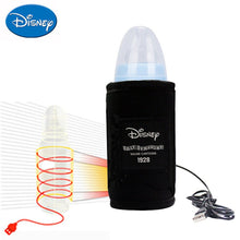 Load image into Gallery viewer, DISNEY Baby Bottle Warmer bebes USB Heating Keep Warm Baby Bottle aquecedor de mamadeira